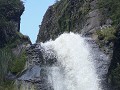 Cascada Cóndor Machay, top van de waterval