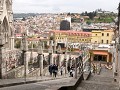 Quito - historisch stadscentrum, aan Basilica del 