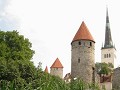 Tallinn, aan de stadsmuren