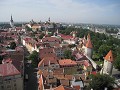Tallinn, met zijn vele torens  en omwalling