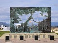 Ushuaia, monument Islas Malvinas of Falkland eilan