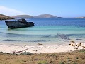 Falklands, New Island Settlement, scheepswrak