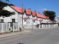 Falklands, Stanley, kleurrijke huizen en St. Mary'