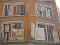 Lyon : muurschildering 'boeken'