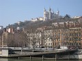 Lyon : de Fourviere heuvel met zijn basiliek