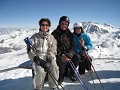 skiën met Nathalie, op zoek naar Geocache aan de C