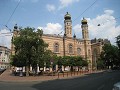 Pest : synagoge in de Dohány utca (straat)