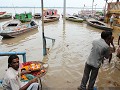 overstroming aan Dasashwamedh ghat