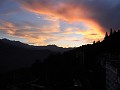 zonsopgang boven het Khangchendzonga massief 