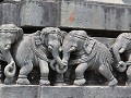 Belur - Chennakeshava tempel - verliefde olifanten