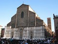 de reusachtige San Petronio Basilica