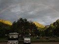 Tochi onsen, regenboog aan onze slaapplaats