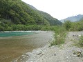 Tochi onsen, waar twee rivieren samenvloeien