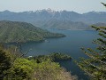 Nikko NP - uitzicht op Chuzenji lake en omgeving