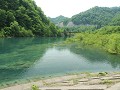 Hosen lake - Tamagawa dam, kristalhelder water 
