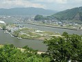 Tsunami gebied - Hiyoriyama park - uitzicht op lee