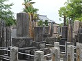 Tokyo, strolling Yanaka, begraafplaats