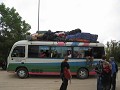 de bus van Vietnam naar Laos