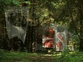 Europos Parkas kunst in het bos
