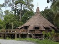 Bidayuh huis in  Sarawak cultural village