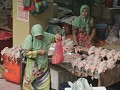 centrale markt Siti Khadijah, verse kippen ...