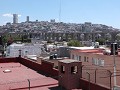 Querétaro, uitzicht op aquaduct in de stad