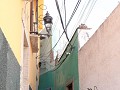 Guanajuato, straatje op de helling, op weg naar he