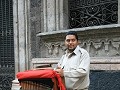 Mexico city - traditionele straat-orgel-muzikant