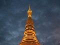 Shwedagon Pagoda : bij zonsondergang