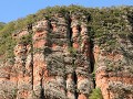 cerro Memsi, detail van de rotswand