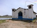 Antajirca pass naar Huayllay - kerkje aan klein be