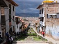 Cajamarca, op weg naar beneden