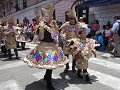 Cajamarca, carnaval dag 2, ambiance en water