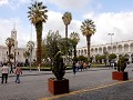 Arequipa, Plaza de Armas en Basilica Cathedral de 