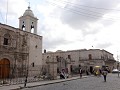 Arequipa, kerkje met barokke gevel