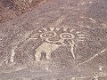 Geoglyphs Llipata - in gebied Nazca lijnen 
