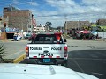 Huancayo, escorte naar de Ford garage 