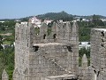 Guimarães, op de kantelen van het kasteel