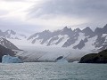 South Georgia, Cooper Sound naar Drygalski fjord  