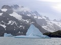 South Georgia, Cooper Sound naar Drygalski fjord  