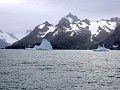 South Georgia, Cooper Sound naar Drygalski fjord  
