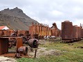 South Georgia, Grytviken, voormalig walvisstation 