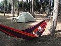 relaxen op de camping