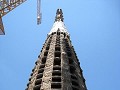Sagrada Familia, één van de grotere torens