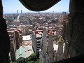 Sagrada Familia, stadszicht vanuit een toren