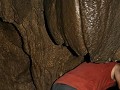 Cueva del Guacharo : Marc zoekt zijn weg in het do