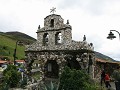 San Rafaël : kapelletje van rotsblokken, de bouwhe