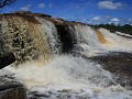 onderweg naar Salto Sapo : een rij van watervallen