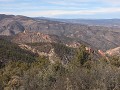 Gila NF, uitzicht onderweg 