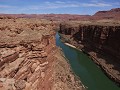 Glen Canyon NRA - beeld van op Navajo Bridge
